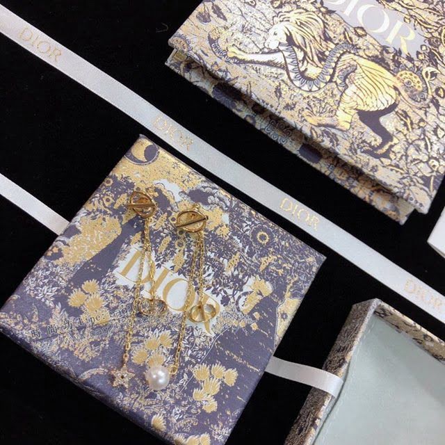 Dior飾品 2021新款DIOR迪奧CD耳釘耳環  zgd1387
